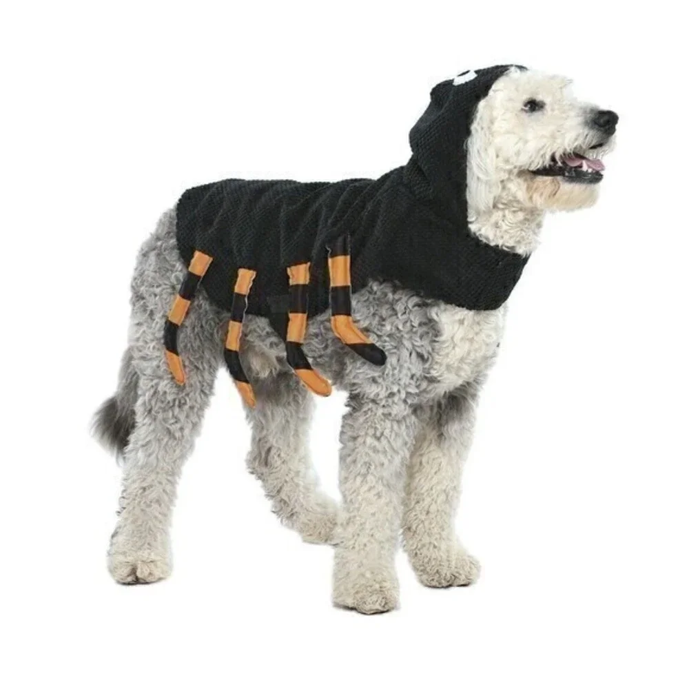 NWT Vibrant Life Dog‎ Pet Halloween Spider Costume Size Large